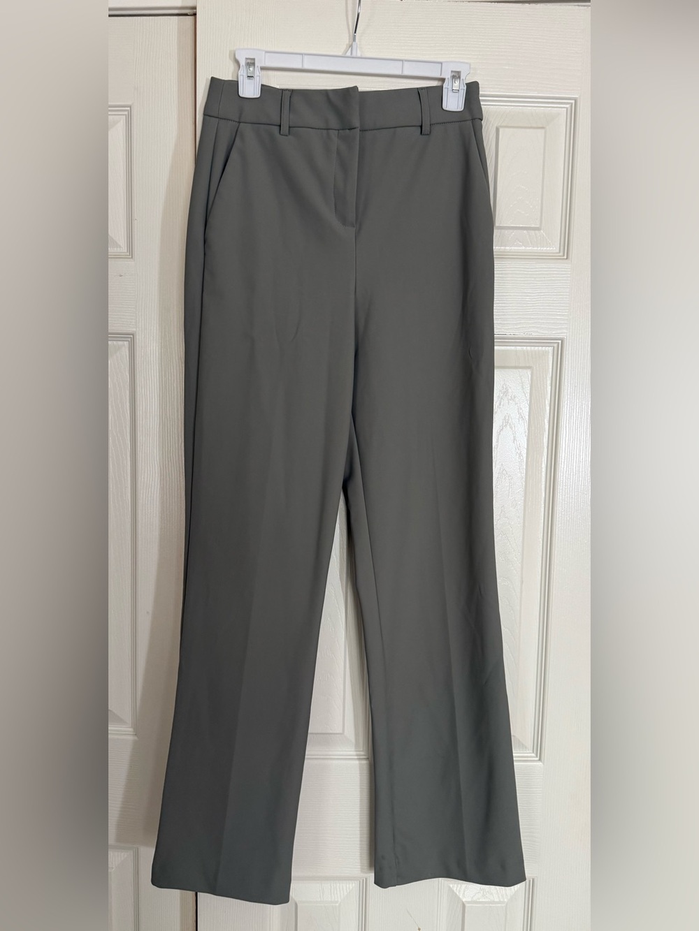 Christian Siriano Gray Stretch Dress Pants Size 2